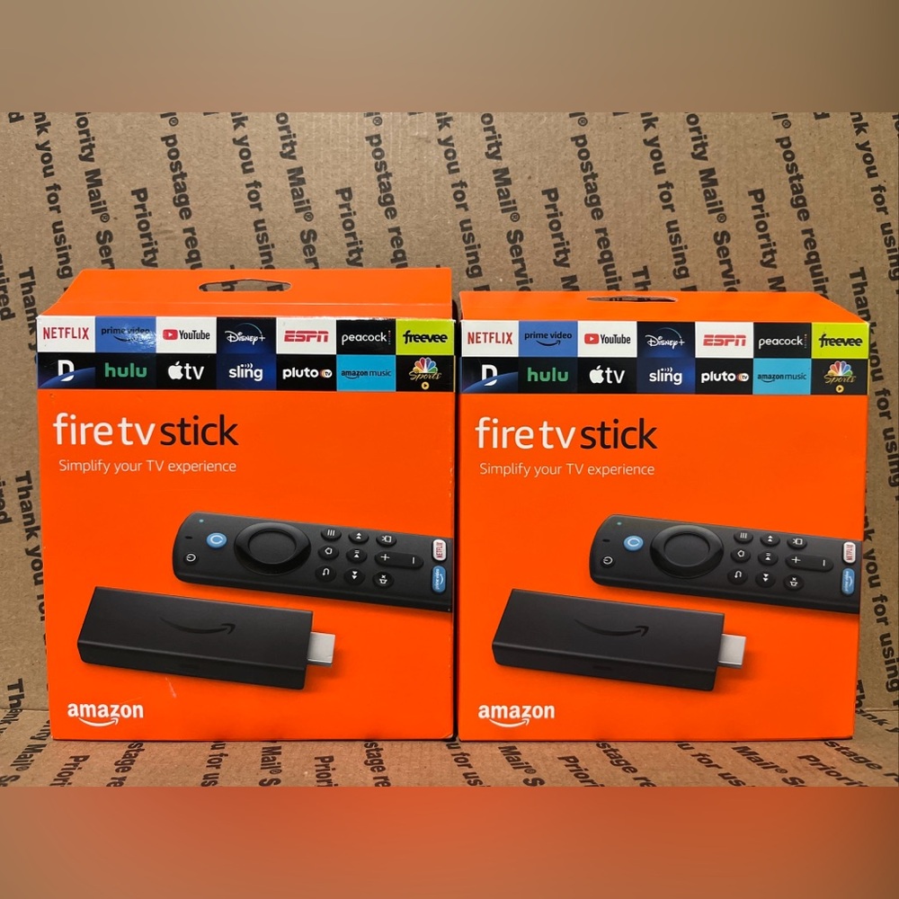 (2) Amazon Fire TV Stick 3rd Gen Voice Remote & TV Control - BRAND NEW